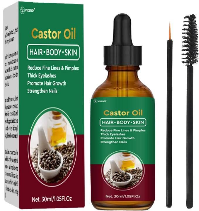 Castor Oil For Hair Body Skin 30ML (Pack of 2)