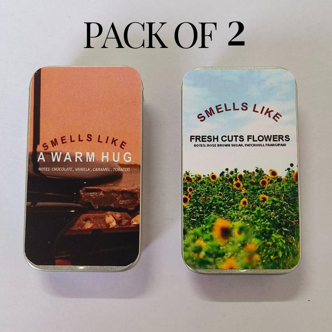 Smells Like a Warm Hug Solid Perfumes (Pack of 2)