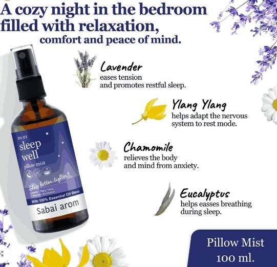 Sleep Well Pillow Mist 100 ml (Pack of 2)