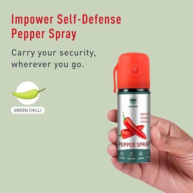 Self Defence Pepper Spray (Pack of 2)