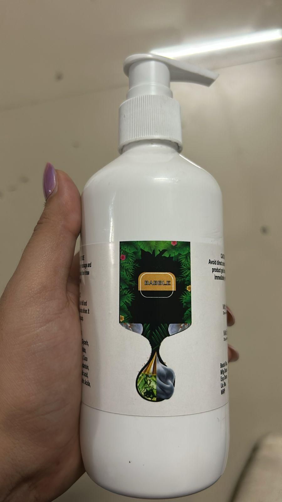 Babble Hair Growth Shampoo 300 ml