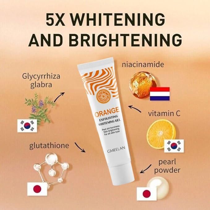 Orange Exfoliating Gel Whitening Gmeelan Orange Gmeelan Gel Face Whitening