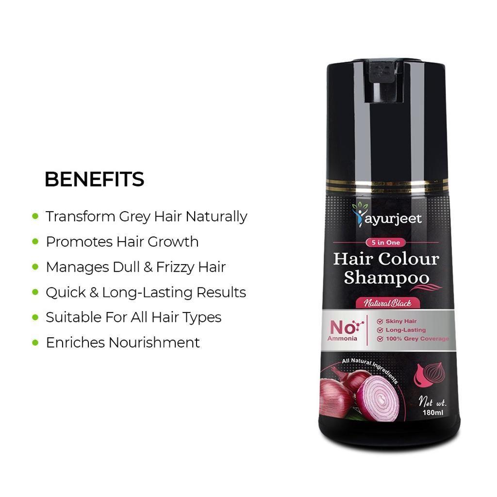 Hair Color Shampoo (180ml)