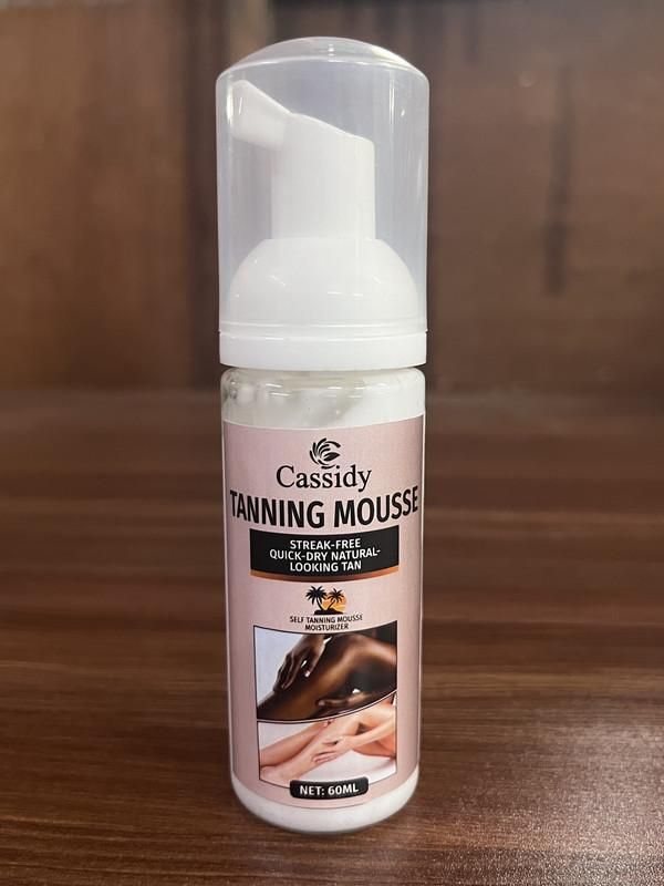 CASSIDY Tanning Mousse Moisturizer 60ml Pack of 2