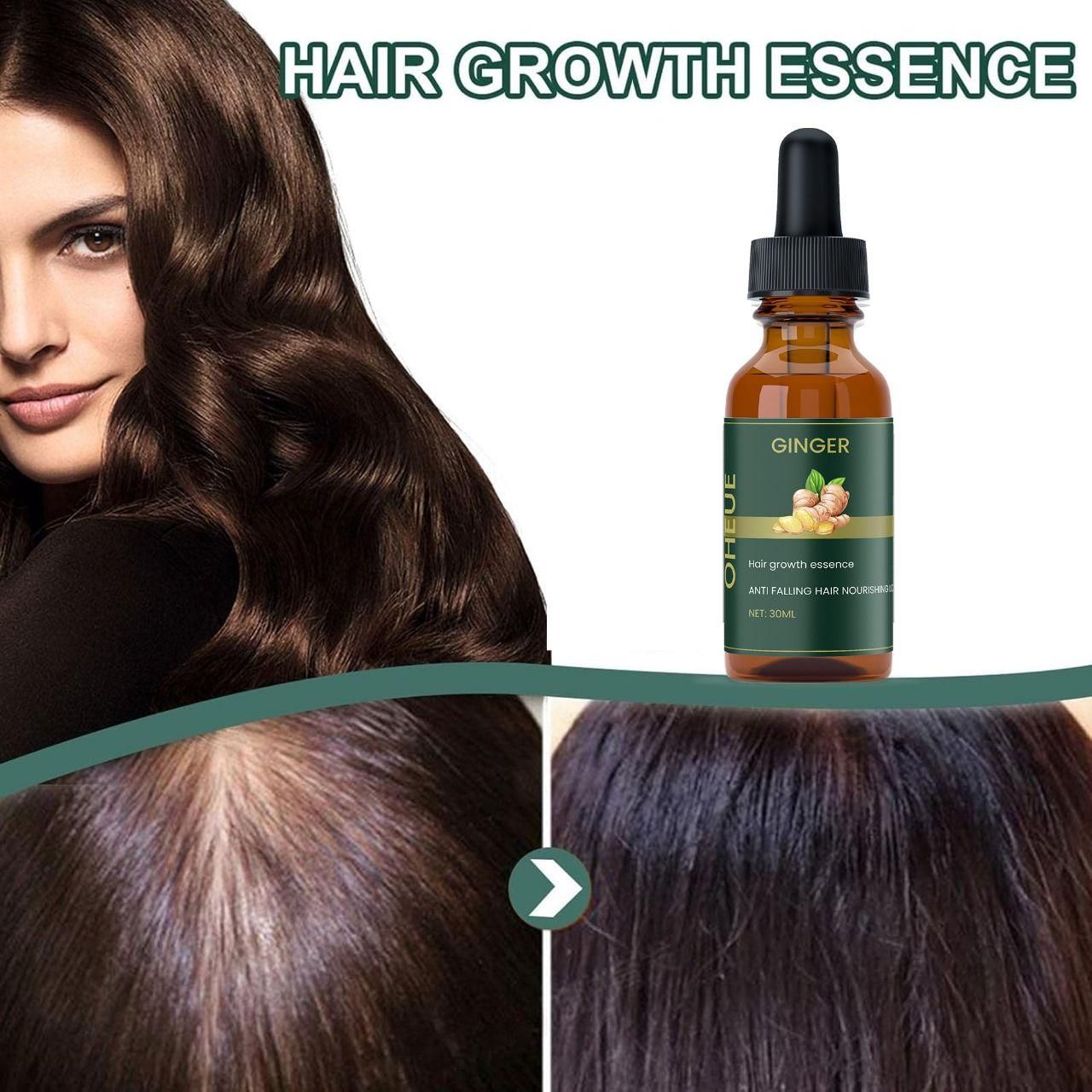 Ginger Hair Growth Essence 60ML Pack of 2