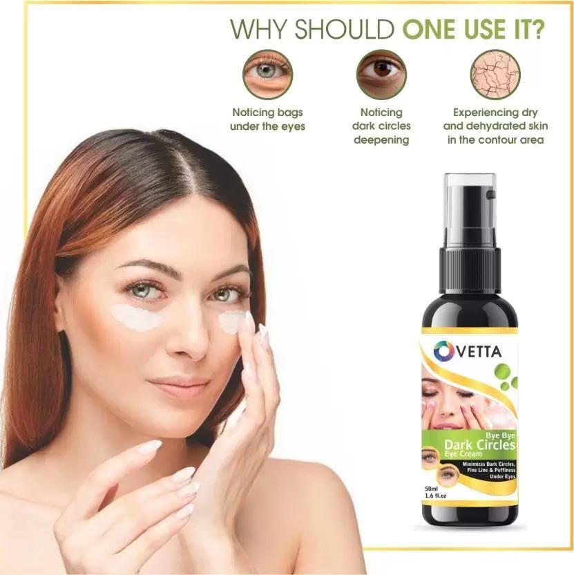 Ovetta Bye Bye Dark Circle Eye Cream Natural Herbal 50ml