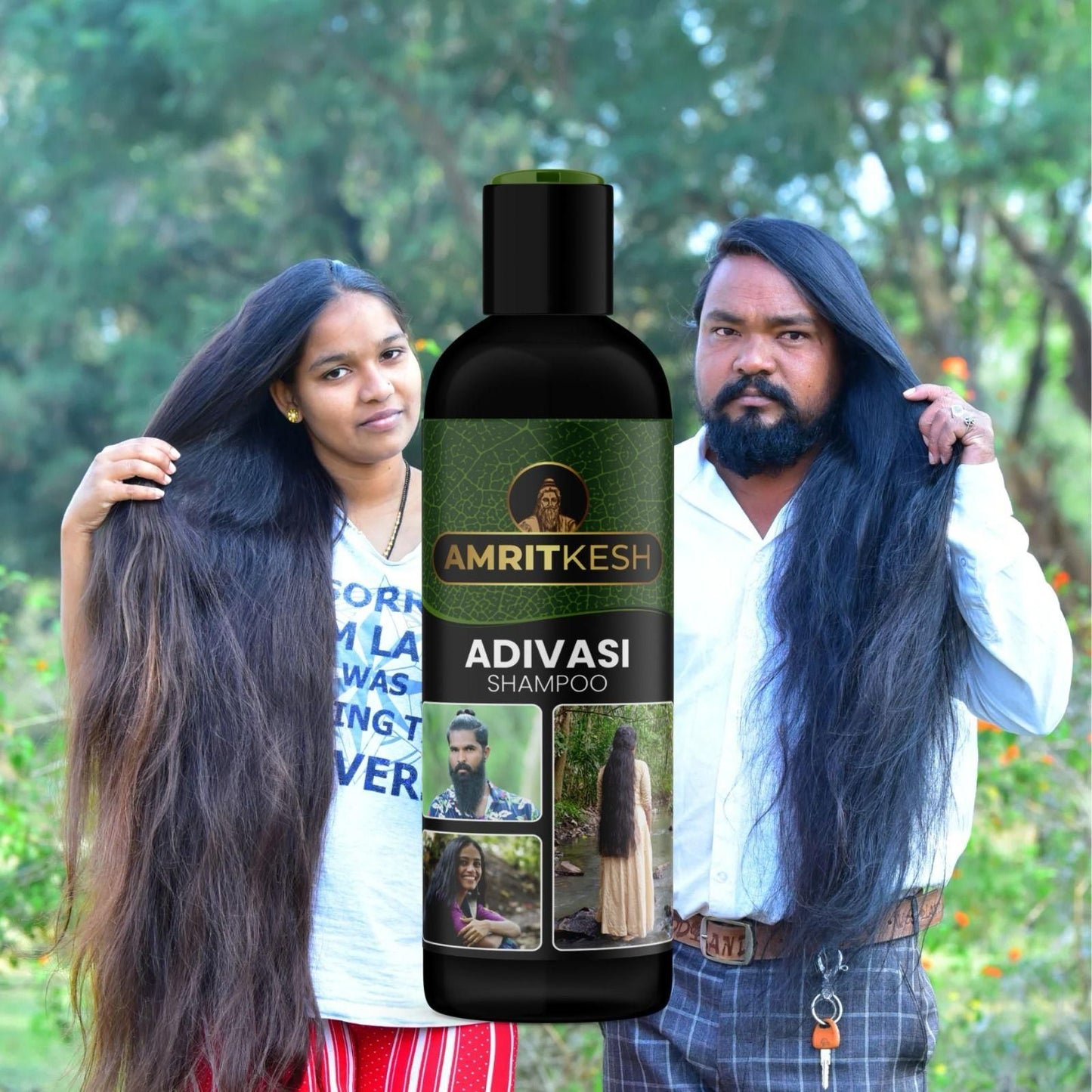 Amritkesh Adivasi Shampoo 100ml - Unleash the Power of Nature