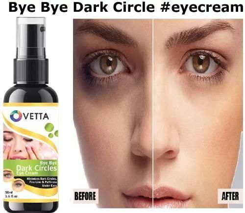 Ovetta Bye Bye Dark Circle Eye Cream Natural Herbal 50ml