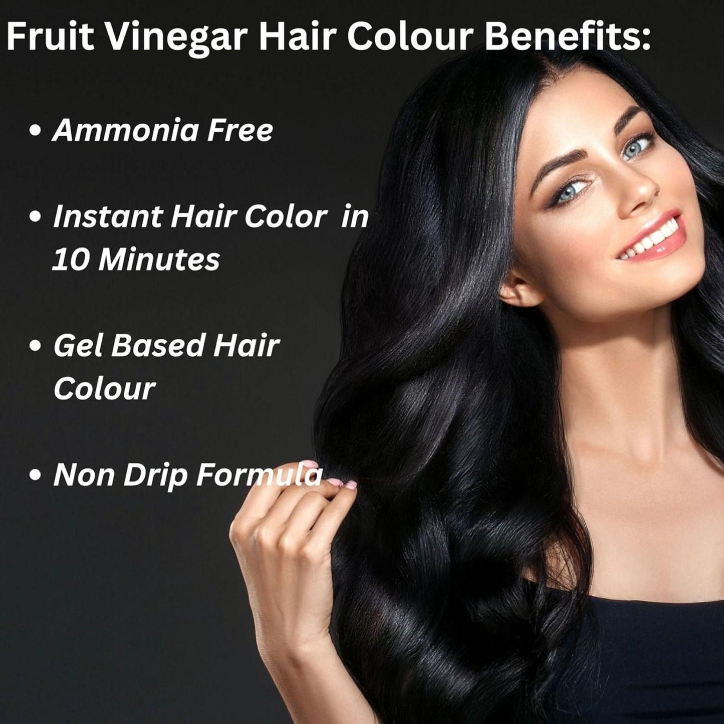 Fruit Vinegar Gel Based Hair Color 125ML