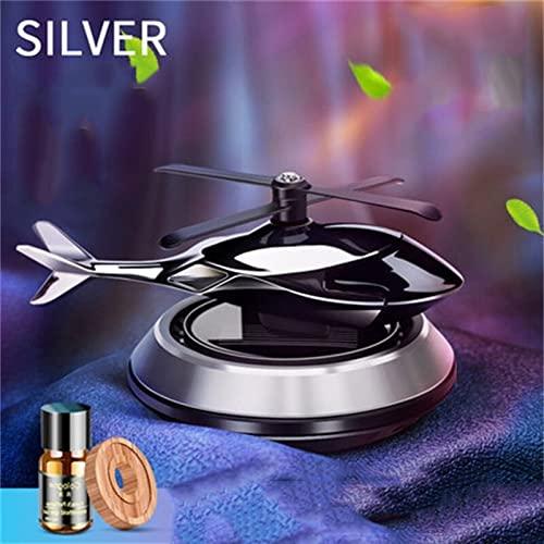 New Helicopter alloy Solar Car Air Perfume Diffuser