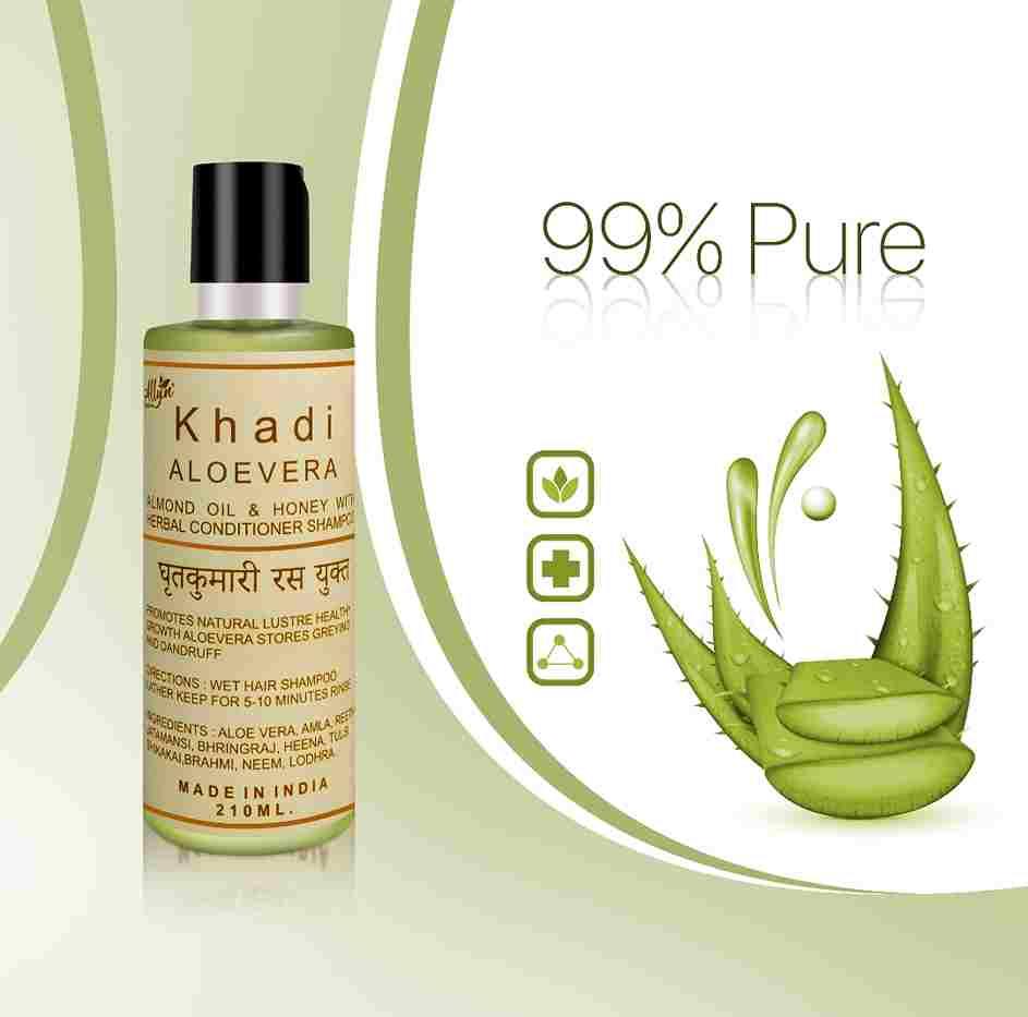 Khadi Herbal Alovera Shampoo With Conditioner